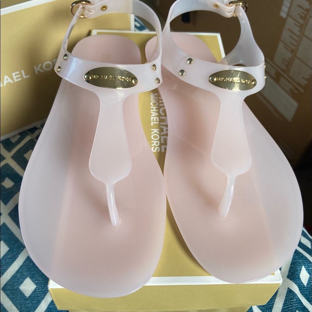 Blush pink Michael Kors sandals